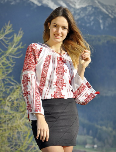 Romanian Peasant Blouses store - Romanian embroidered Blouse for sale